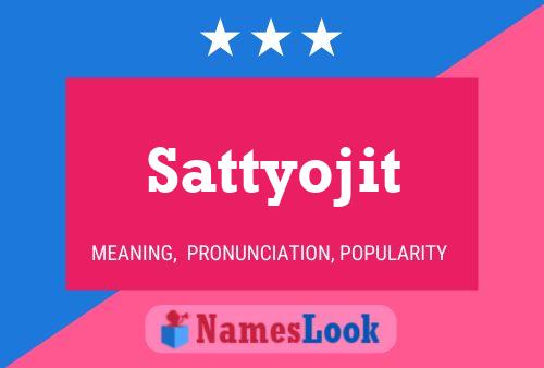 Póster del nombre Sattyojit