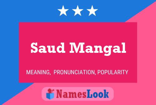 Póster del nombre Saud Mangal