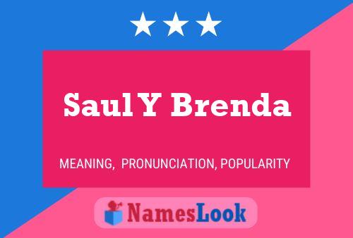 Póster del nombre Saul Y Brenda