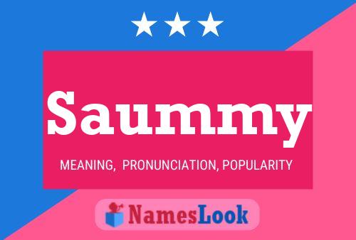 Póster del nombre Saummy