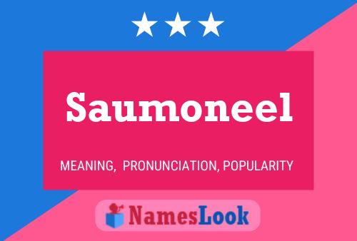 Póster del nombre Saumoneel