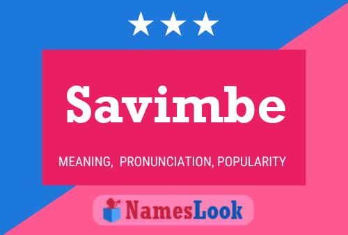 Póster del nombre Savimbe