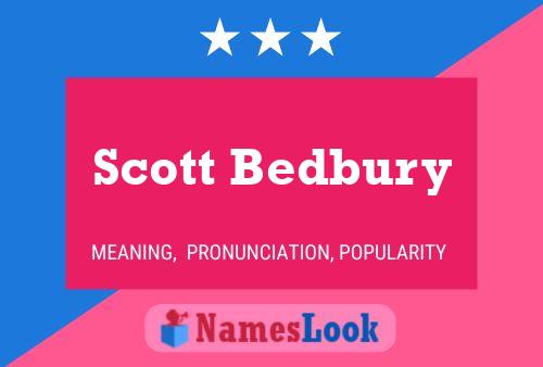 Póster del nombre Scott Bedbury