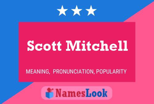 Póster del nombre Scott Mitchell