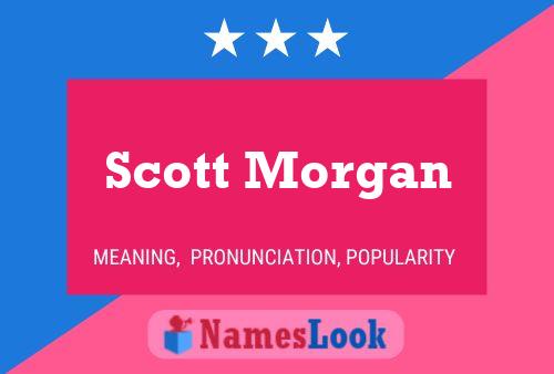 Póster del nombre Scott Morgan