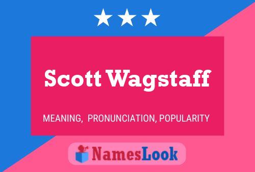 Póster del nombre Scott Wagstaff