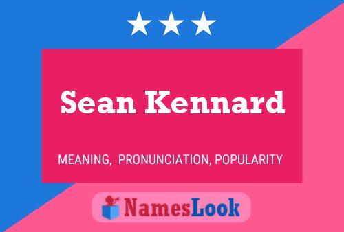 Póster del nombre Sean Kennard