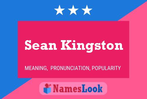 Póster del nombre Sean Kingston