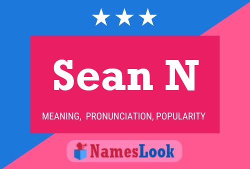 Póster del nombre Sean N