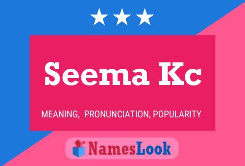 Póster del nombre Seema Kc