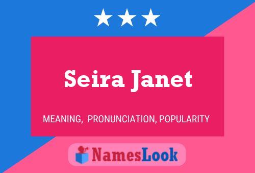 Póster del nombre Seira Janet