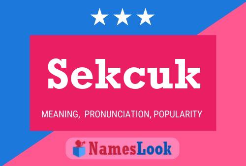 Póster del nombre Sekcuk