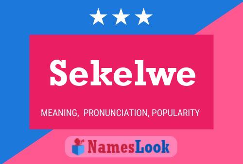 Póster del nombre Sekelwe