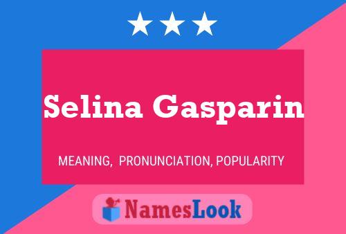 Póster del nombre Selina Gasparin