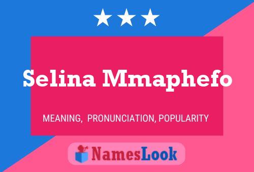 Póster del nombre Selina Mmaphefo