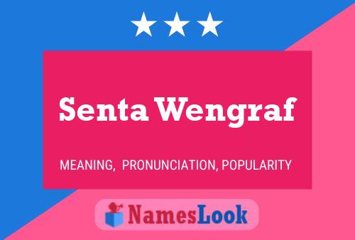 Póster del nombre Senta Wengraf