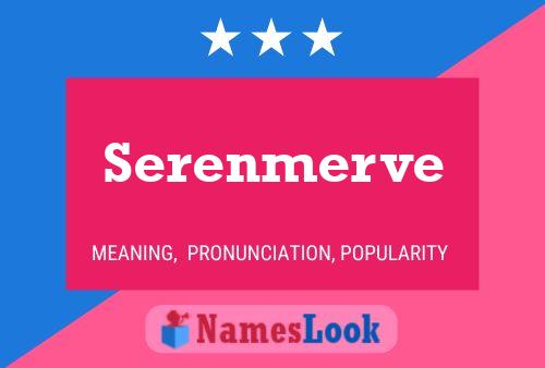 Póster del nombre Serenmerve