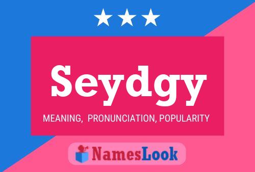 Póster del nombre Seydgy