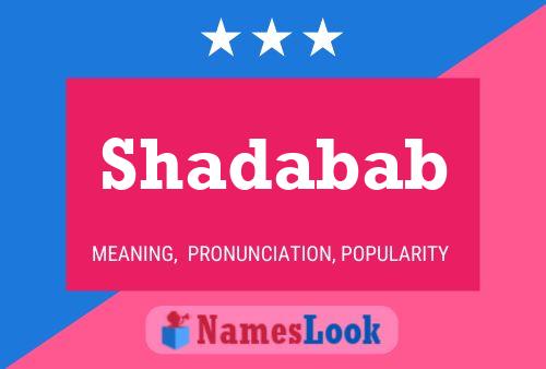 Póster del nombre Shadabab