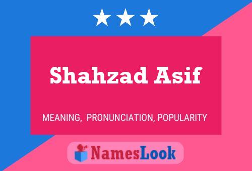 Póster del nombre Shahzad Asif