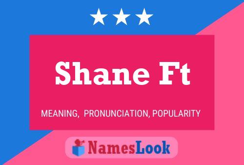 Póster del nombre Shane Ft