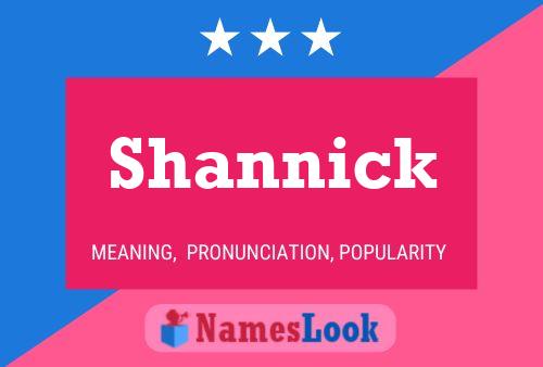 Póster del nombre Shannick