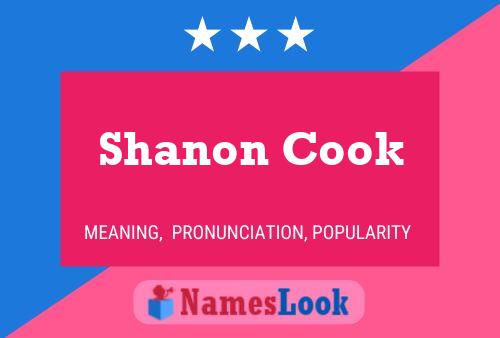 Póster del nombre Shanon Cook