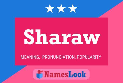 Póster del nombre Sharaw