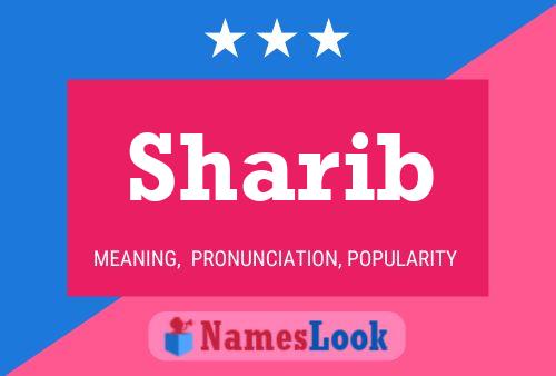 Póster del nombre Sharib