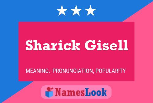 Póster del nombre Sharick Gisell