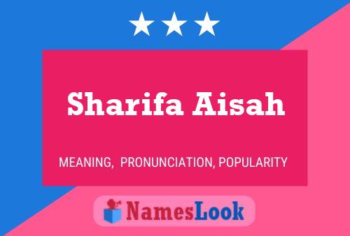 Póster del nombre Sharifa Aisah