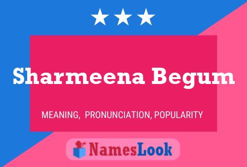 Póster del nombre Sharmeena Begum