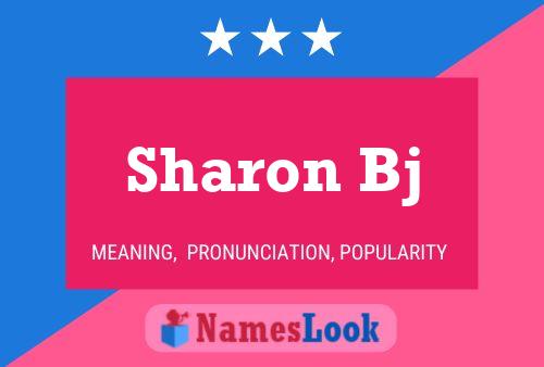 Póster del nombre Sharon Bj