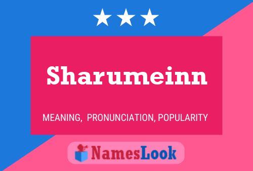 Póster del nombre Sharumeinn