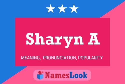 Póster del nombre Sharyn A