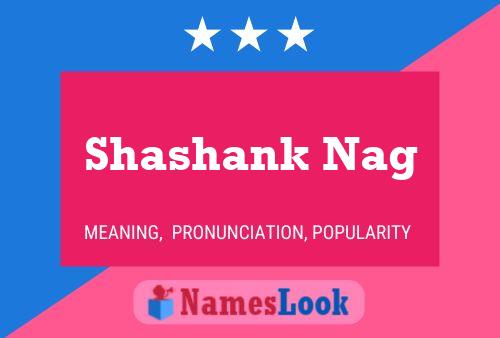 Póster del nombre Shashank Nag