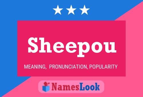 Póster del nombre Sheepou