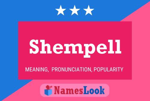 Póster del nombre Shempell