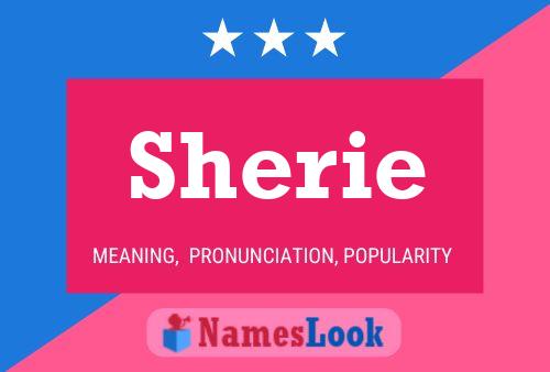 Póster del nombre Sherie