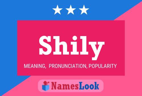 Póster del nombre Shily