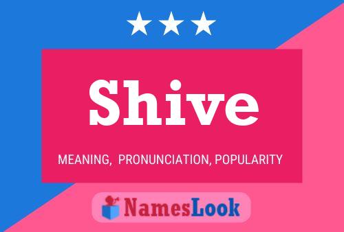 Póster del nombre Shive