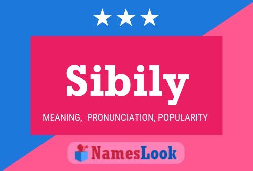 Póster del nombre Sibily