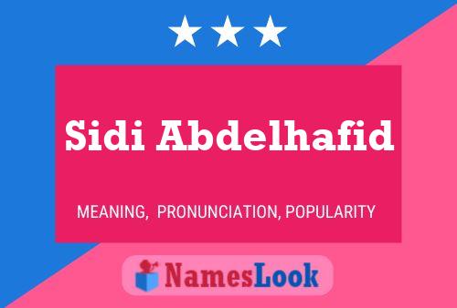 Póster del nombre Sidi Abdelhafid