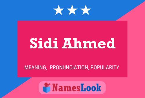 Póster del nombre Sidi Ahmed