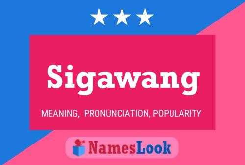 Póster del nombre Sigawang