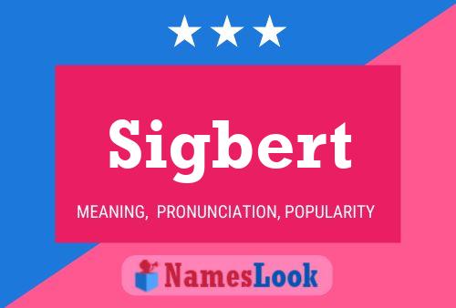 Póster del nombre Sigbert