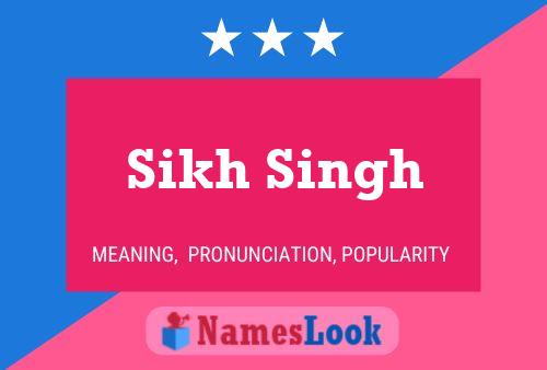 Póster del nombre Sikh Singh