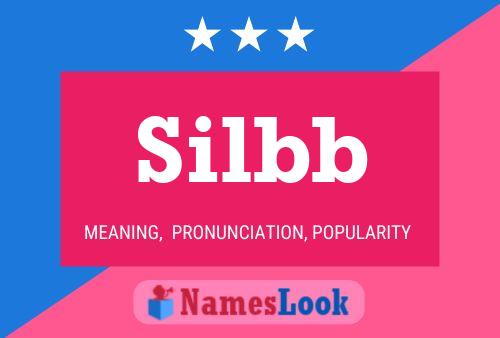 Póster del nombre Silbb