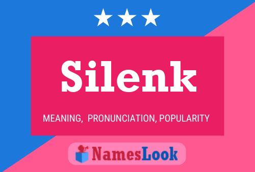 Póster del nombre Silenk