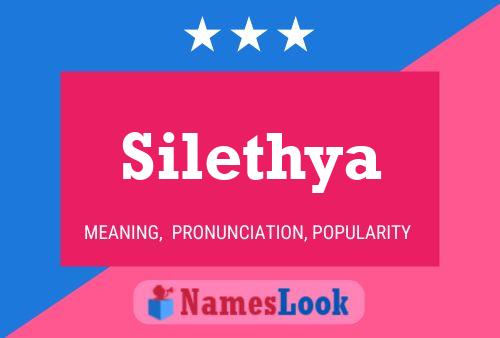 Póster del nombre Silethya